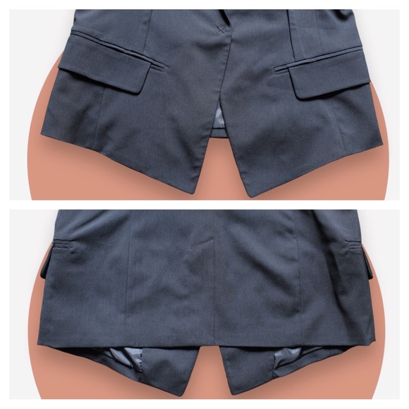 Apostrophe Single Button Vest Blazer - Picture 8 of 13